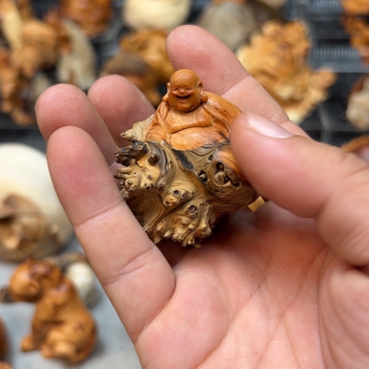 天***星柏木手把件的设计和制作