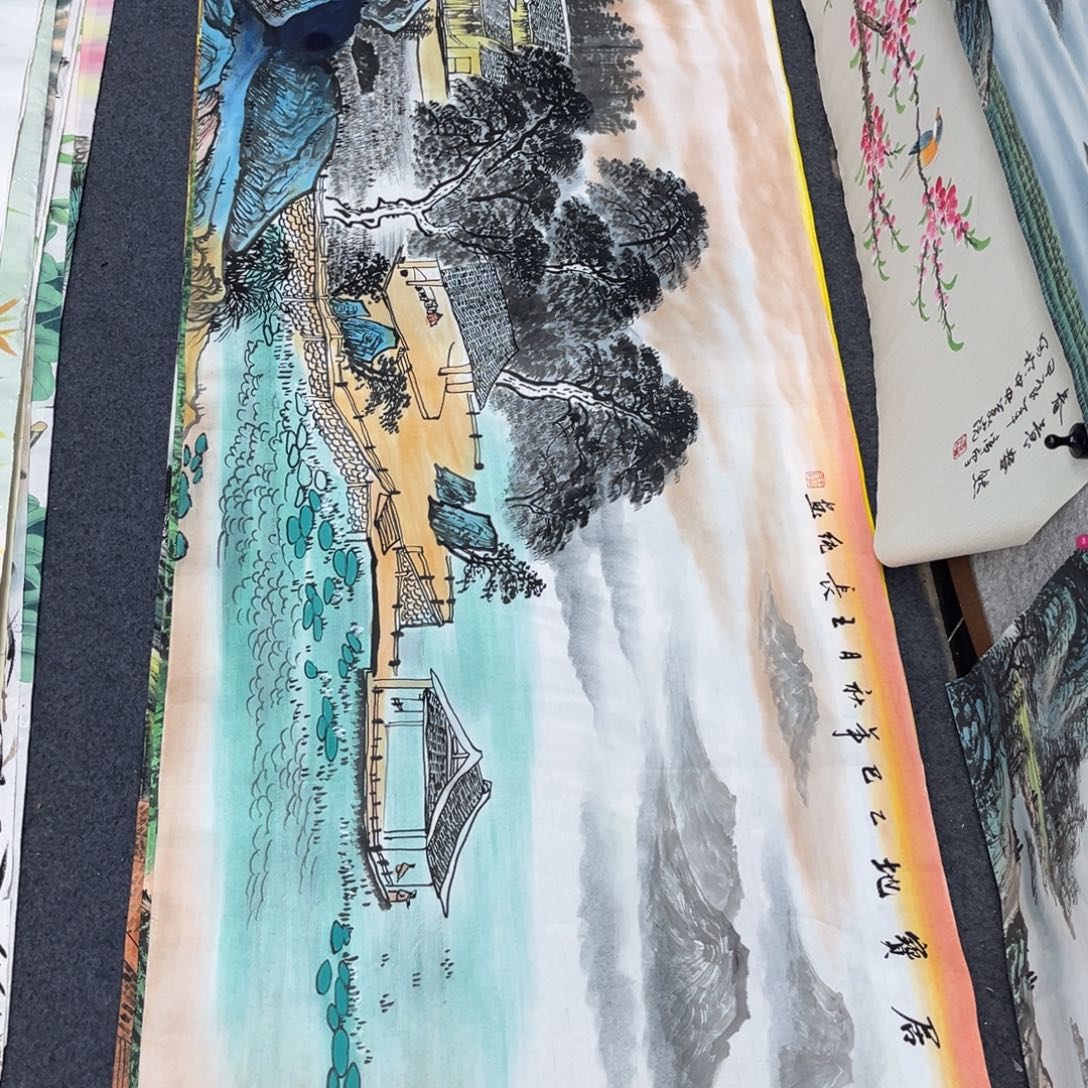 国画明月的直播间3