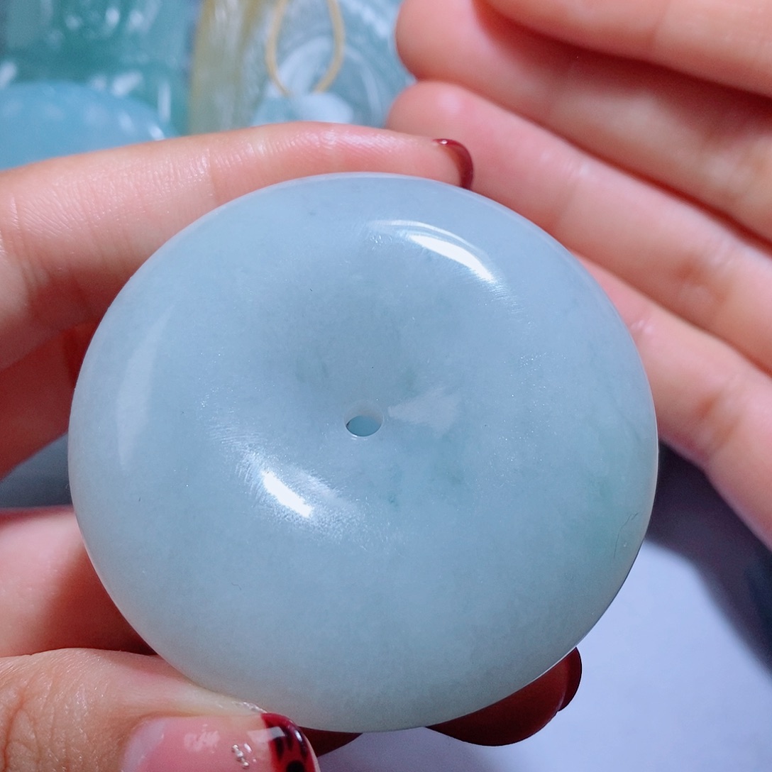 定制翡翠未镶嵌毛货不支持退货下单需确认抛光