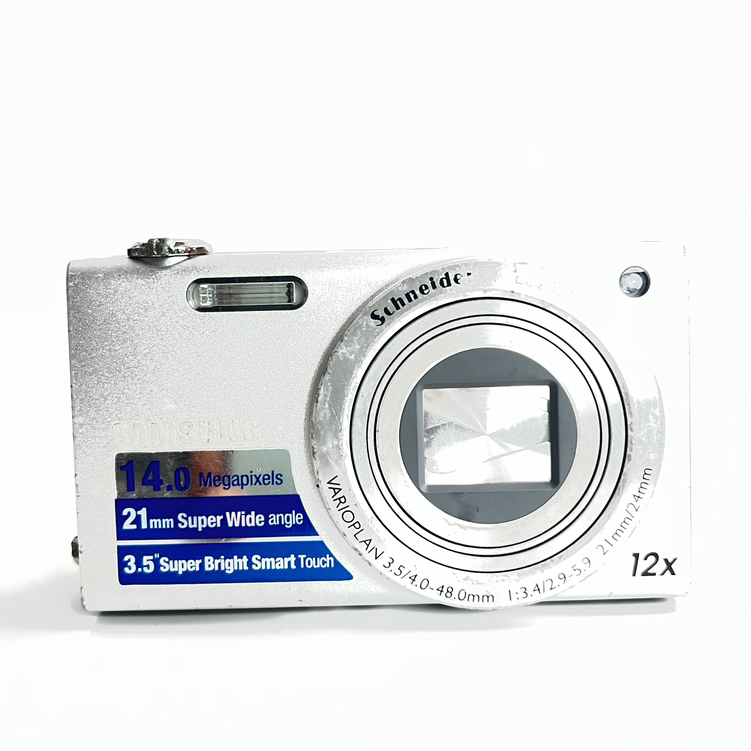 95新 Samsung/三星 wb210银1400万像素12倍变焦数码相机