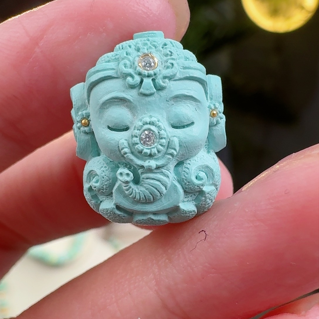 绿松石珠宝奇石未镶嵌