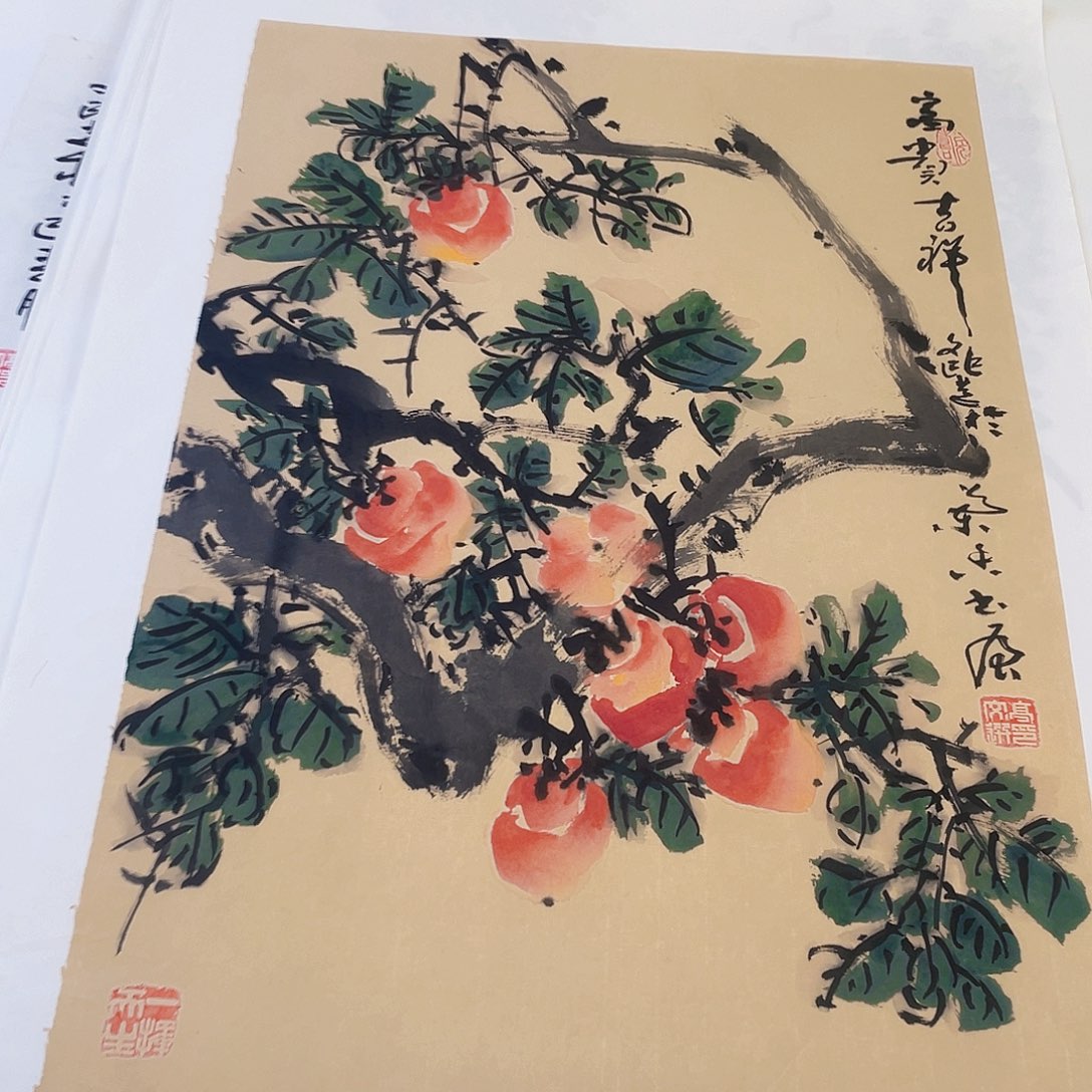 国画国画作品手绘作品