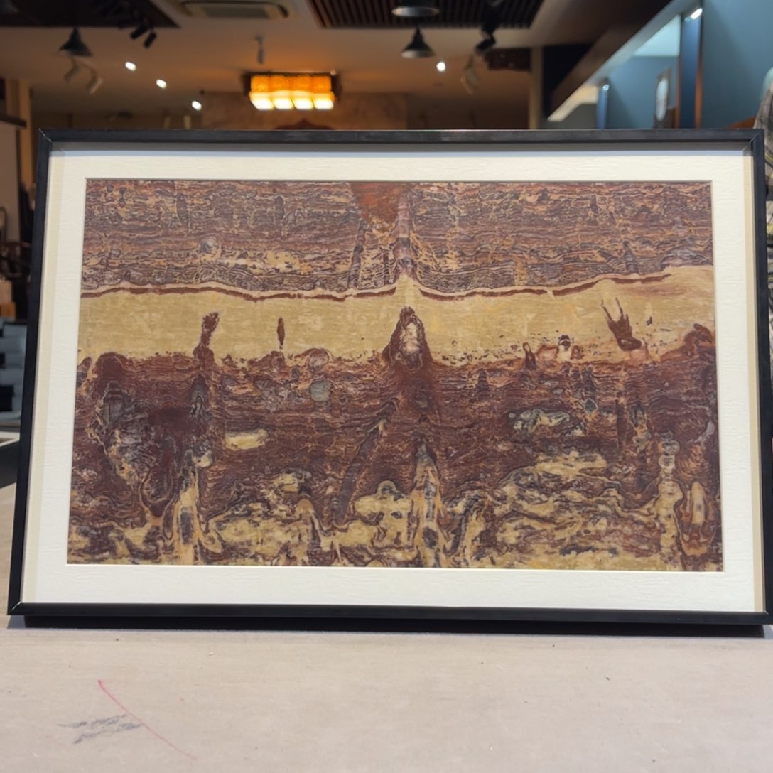 彩石40/27 三峡清江画面石