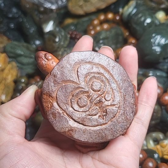 岫岩河磨玉（透闪石质玉）未镶嵌挂件