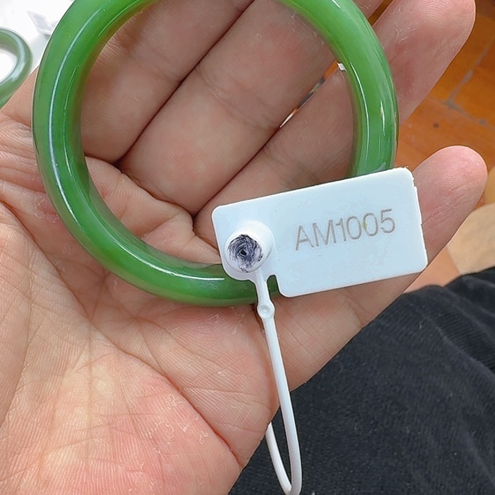 和田玉（碧玉）手镯未镶嵌53