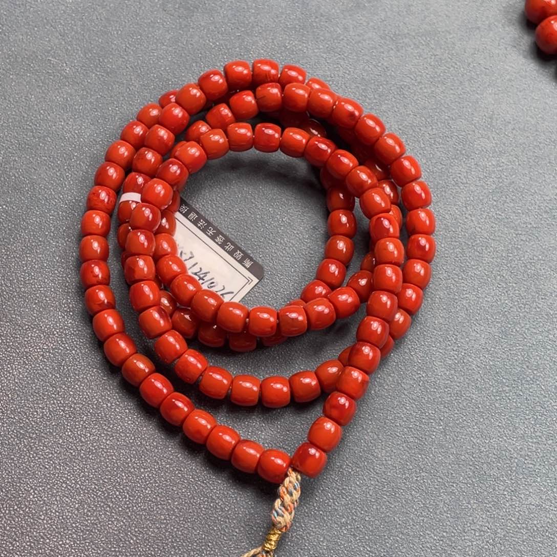 南红玛瑙珠子未镶嵌虫*