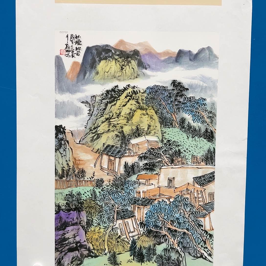 国画苏珊展览原作