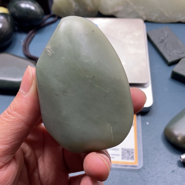 小***波和田玉（糖玉）未镶嵌挂件