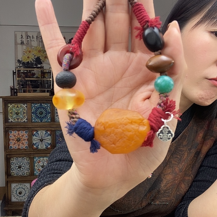 蜜蜡项链未镶嵌项链