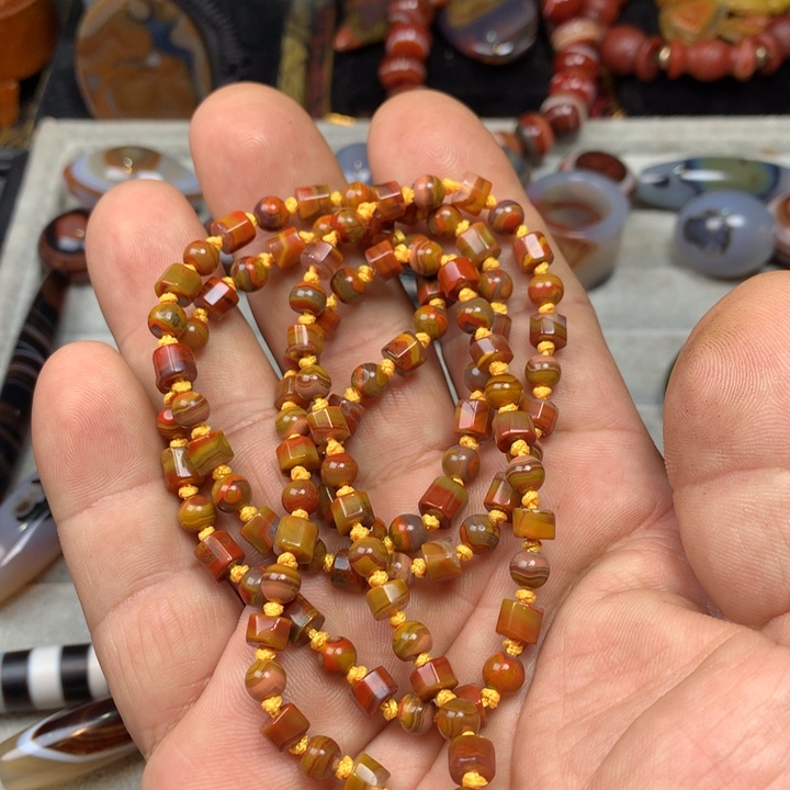 玛瑙/玉髓合金手链