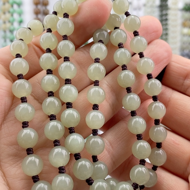 和田玉颈饰未镶嵌我****客