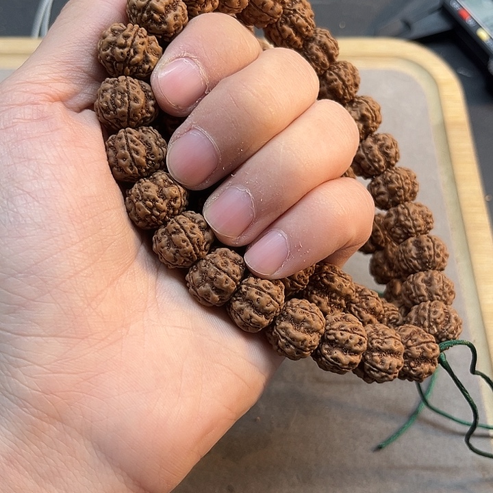 金刚菩提吊坠红方印1.4手持