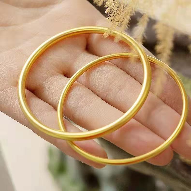  【伊一严选】高端大气合金素圈手镯sh91015时尚