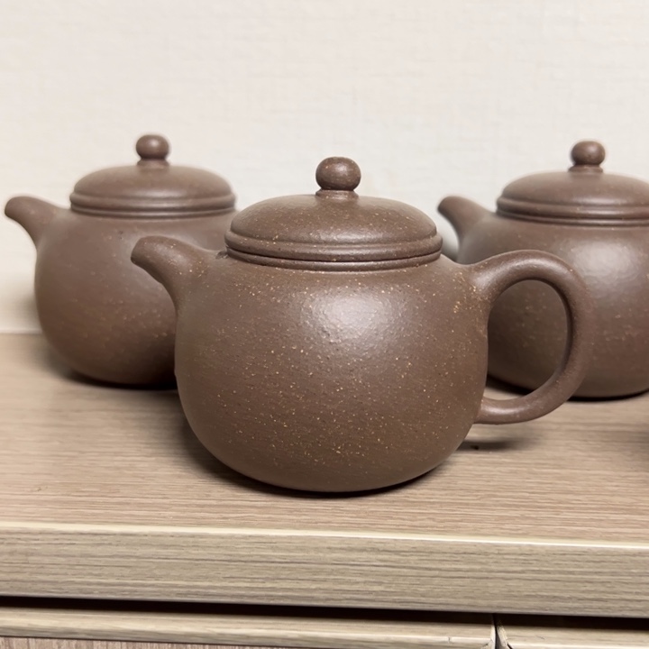 紫砂茶壶200cc高温青段匏尊
