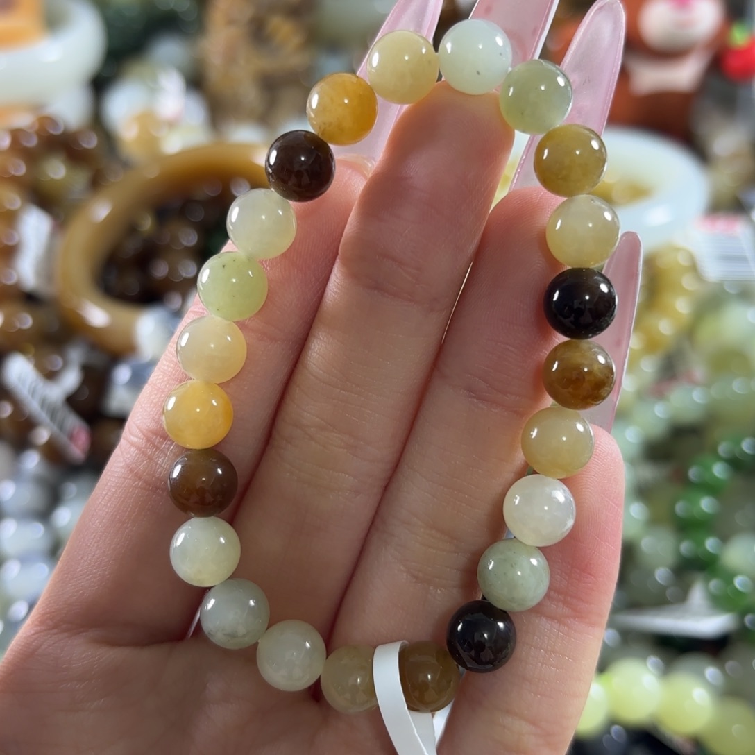 和田玉未镶嵌手链203