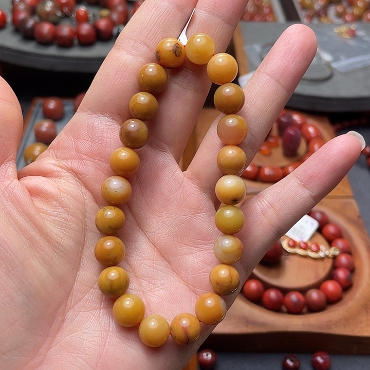 未镶嵌手串9多样性发1南红玛瑙