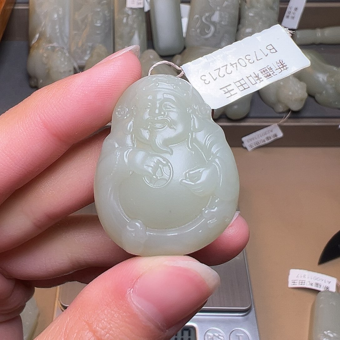 和田玉挂件未镶嵌