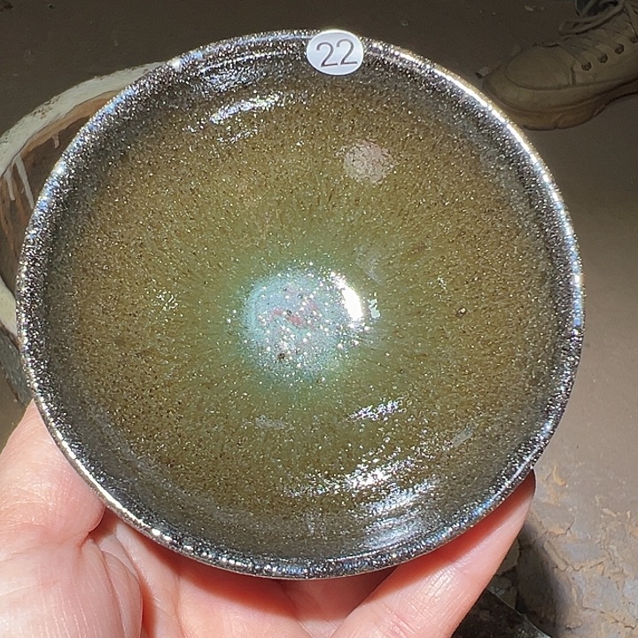 便携款瓷宋御柴烧精品主人杯