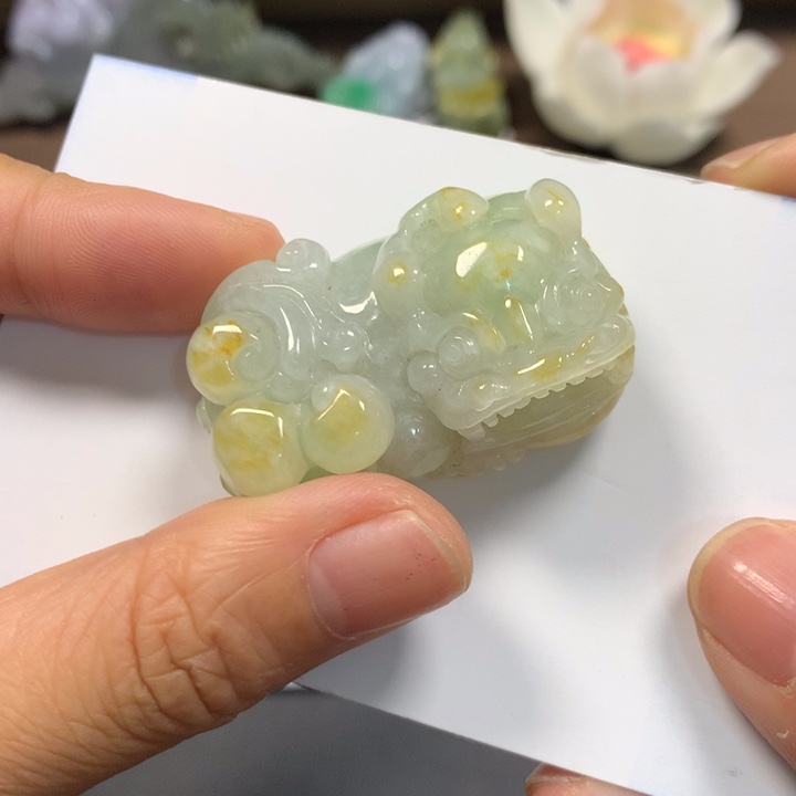 翡翠裸石纯天然a货翡翠