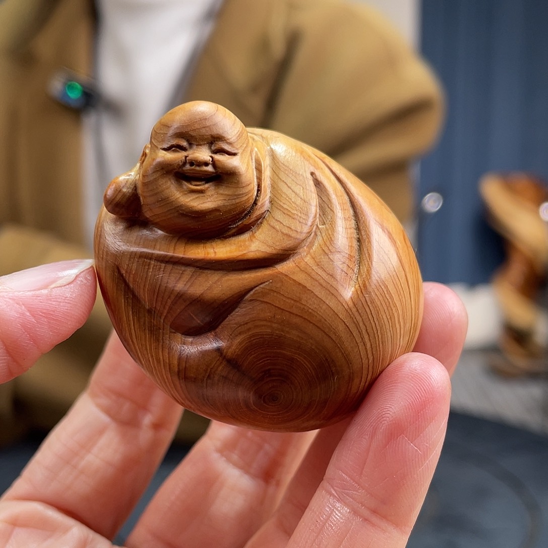 柏木（崖柏）手把件