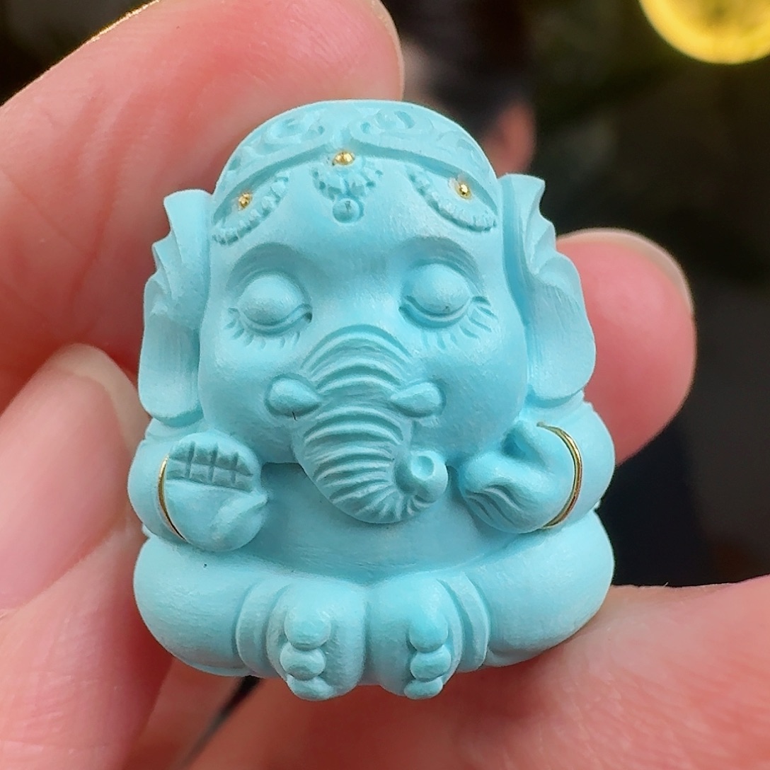 绿松石珠宝奇石未镶嵌