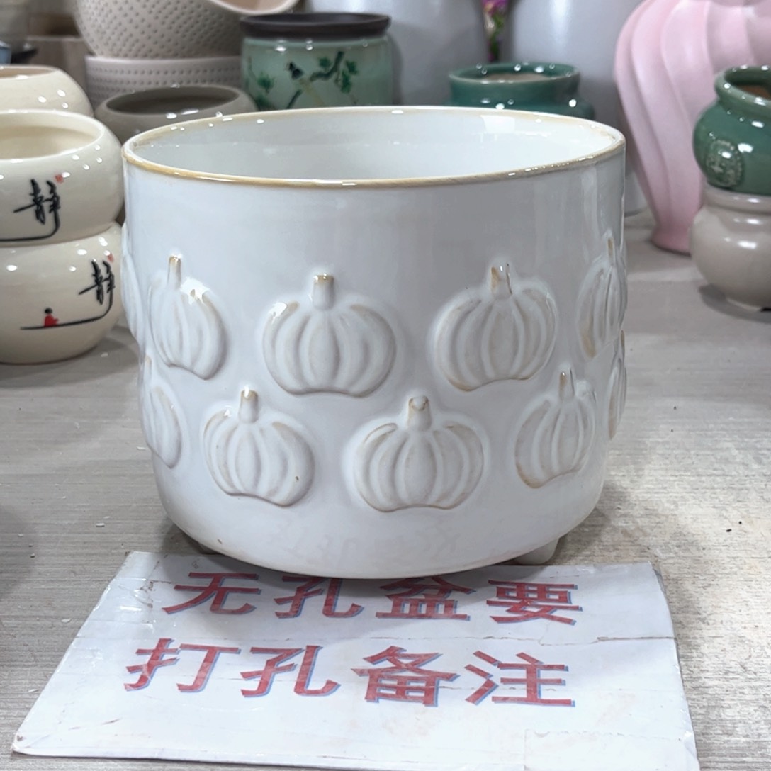 口径   16*14陶瓷绿植多肉微瑕花盆