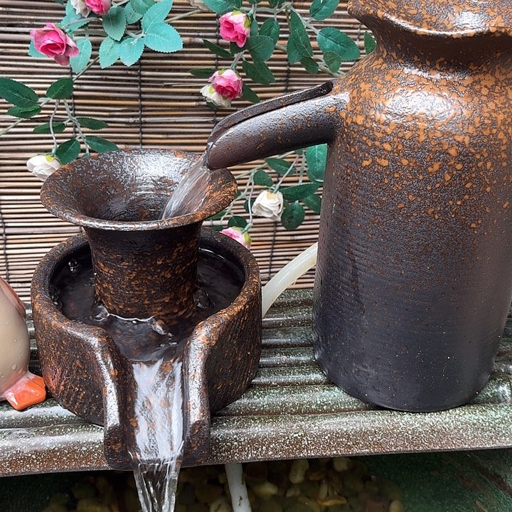 粗陶口径13/27，13/15/15进水口1.6厘米