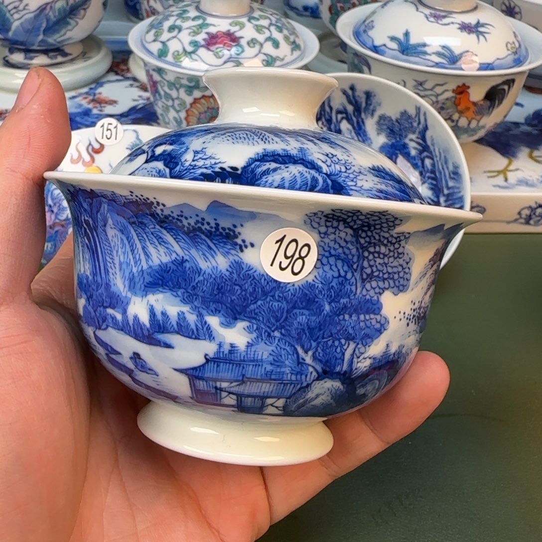 彦祖纯手工手绘茶具198