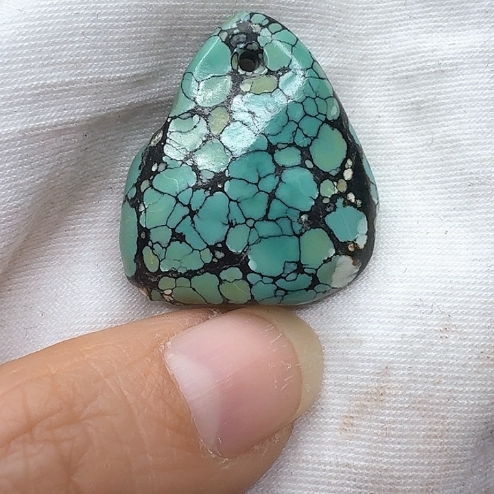 未镶嵌绿松石随型