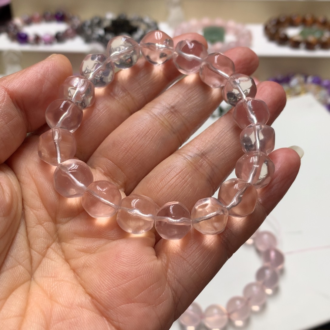 水晶手链未镶嵌小**干天然