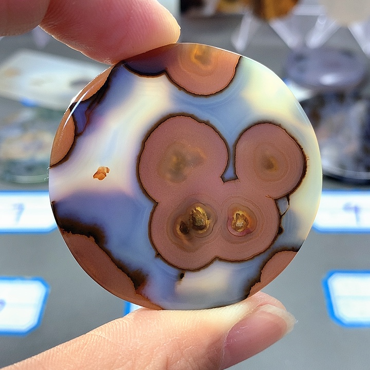 未镶嵌颈饰玛瑙/玉髓