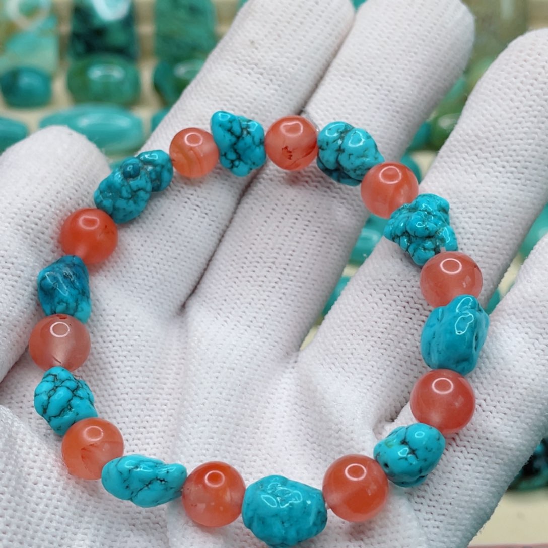 绿松石珠宝奇石未镶嵌