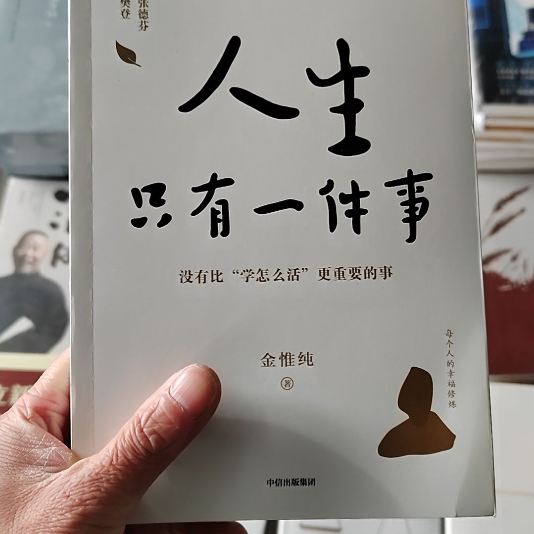 人生只有一件事      