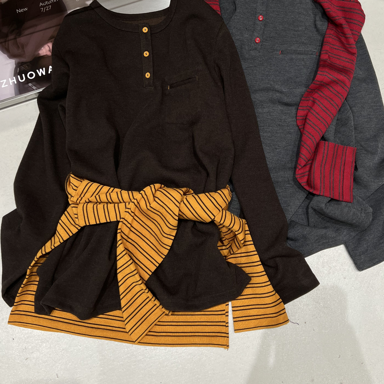 星星微胖穿搭  200--300编码 秋冬上衣 链接（12.28下午）