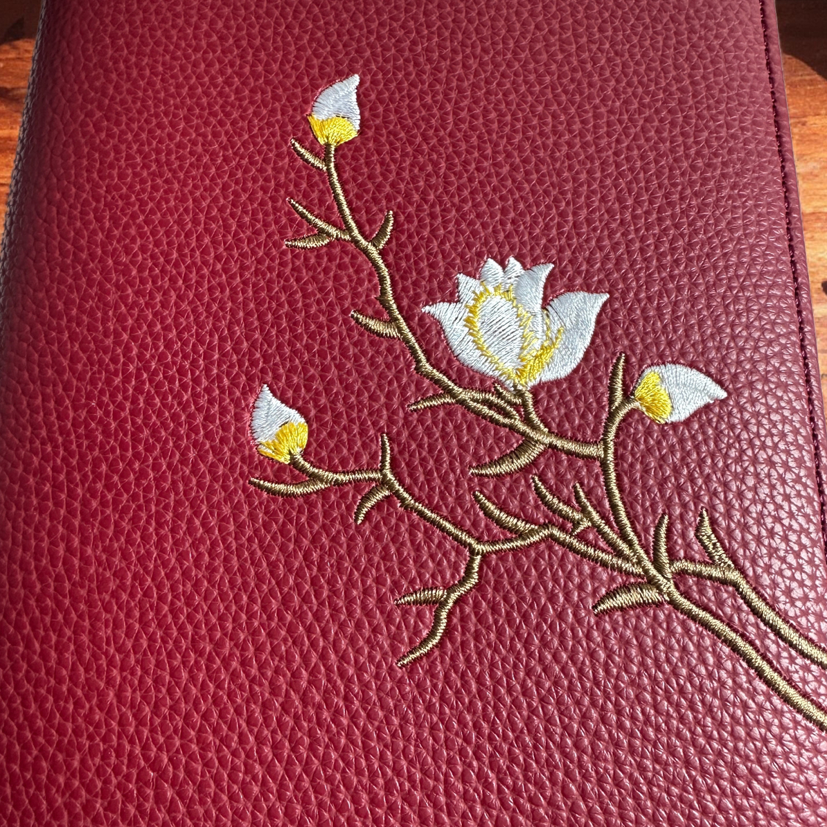 灰色皮尤环形针飞鸟针收纳包