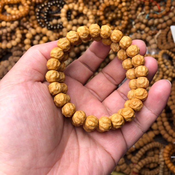 龙蛇之变猴头核桃手串10mm左右精品小猴头归圆手串