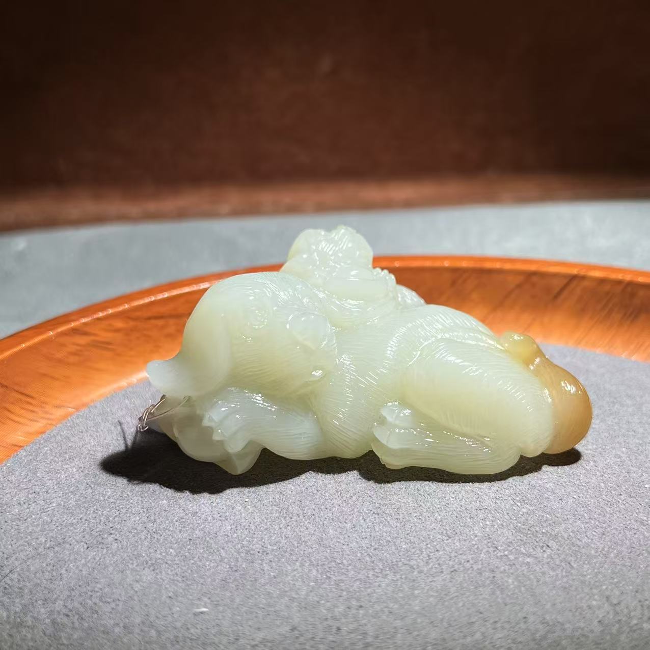 【张老斯珠宝】天然和田玉吊坠lx18622（多样性发货 拍一发一）