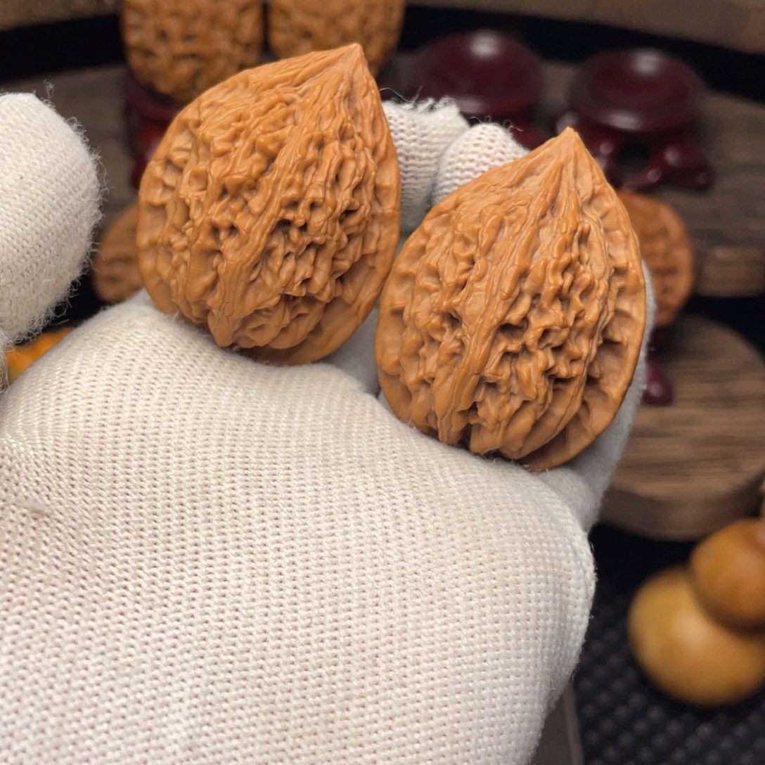 文玩核桃把件秦岭野生山魄系列归一34