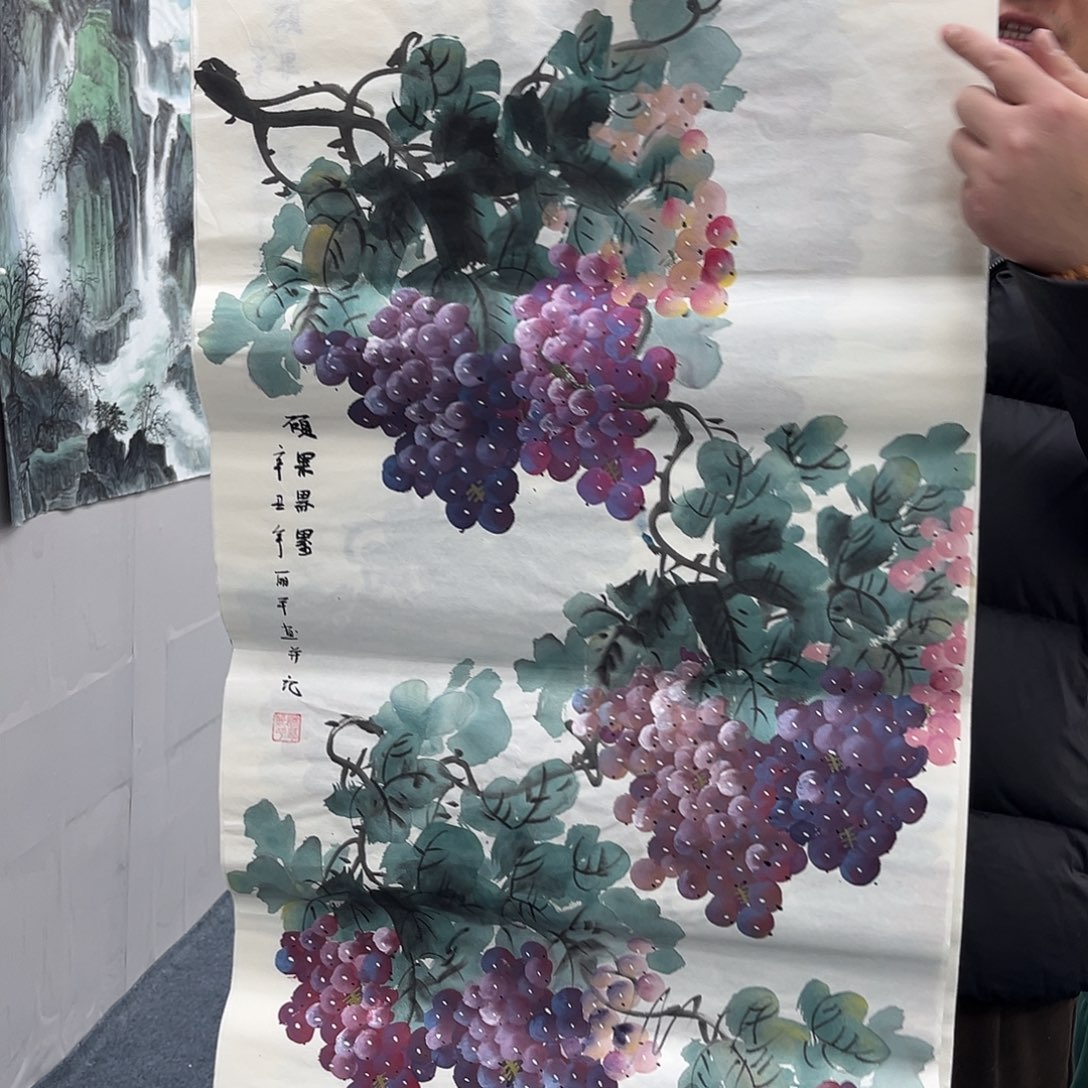国画宣纸国画作品纯手绘