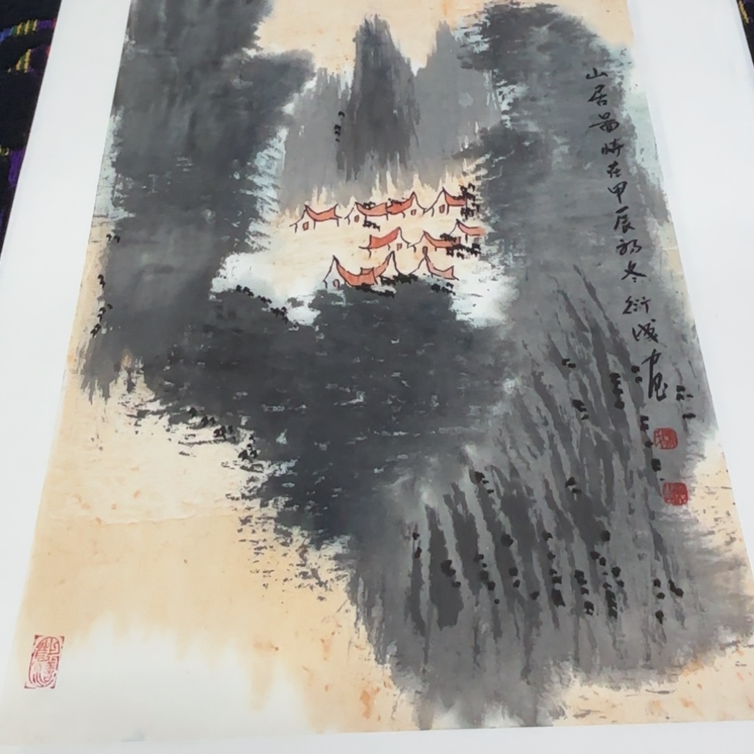 国画国画老师作品刘