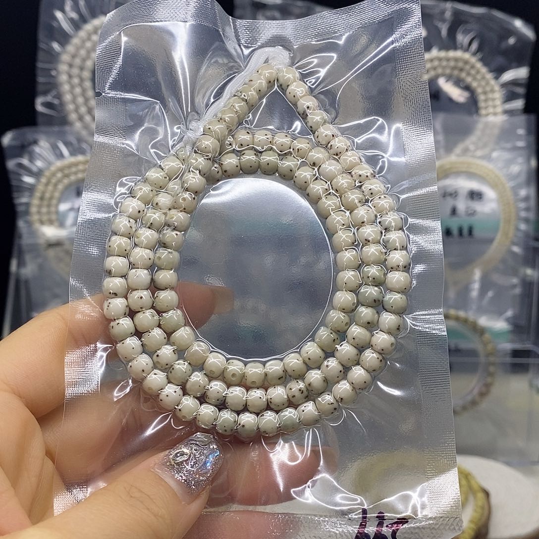 星月菩提手串6*5 石玉