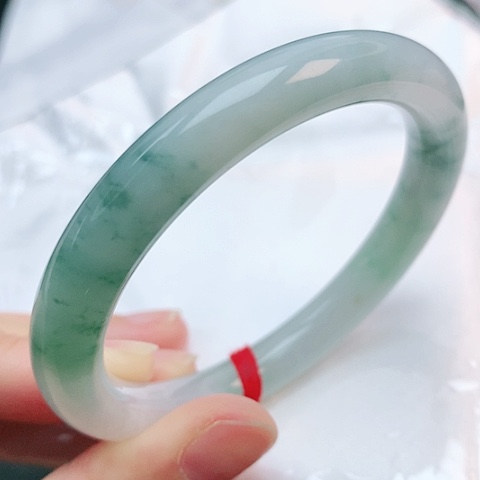 未镶嵌手镯翡翠53圆条882808