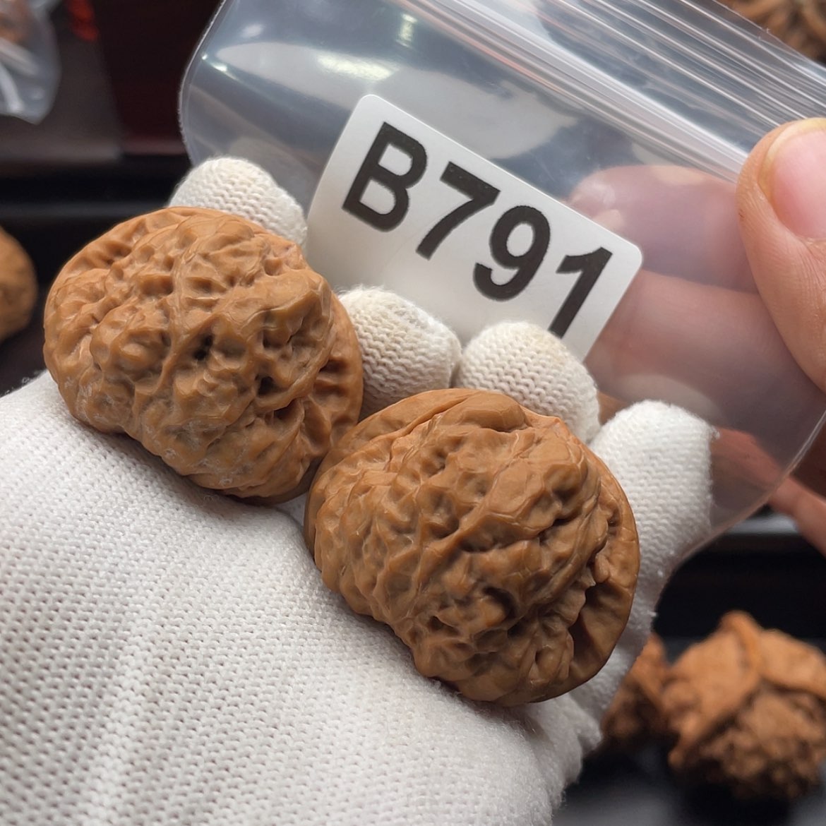 【闪购商品】文玩核桃吊坠B791蛙饼38