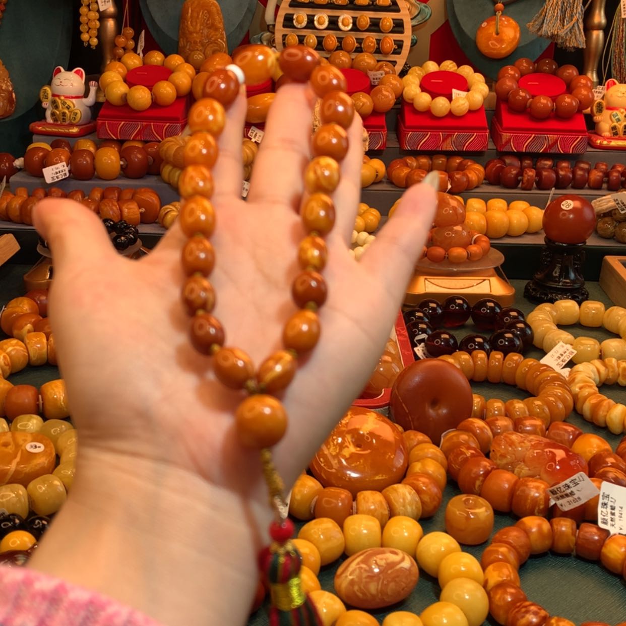 【闪购商品】蜜蜡手链未镶嵌蜜蜡手链