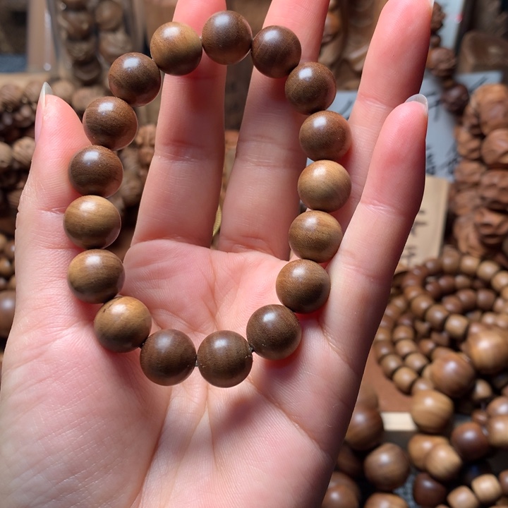 檀香木手串/手链静***安老山檀香1.2