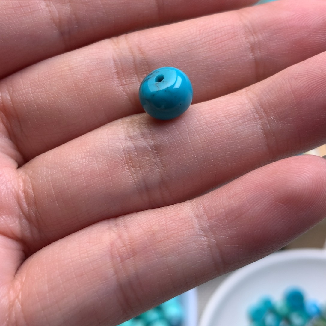 绿松石珠宝半成品未镶嵌