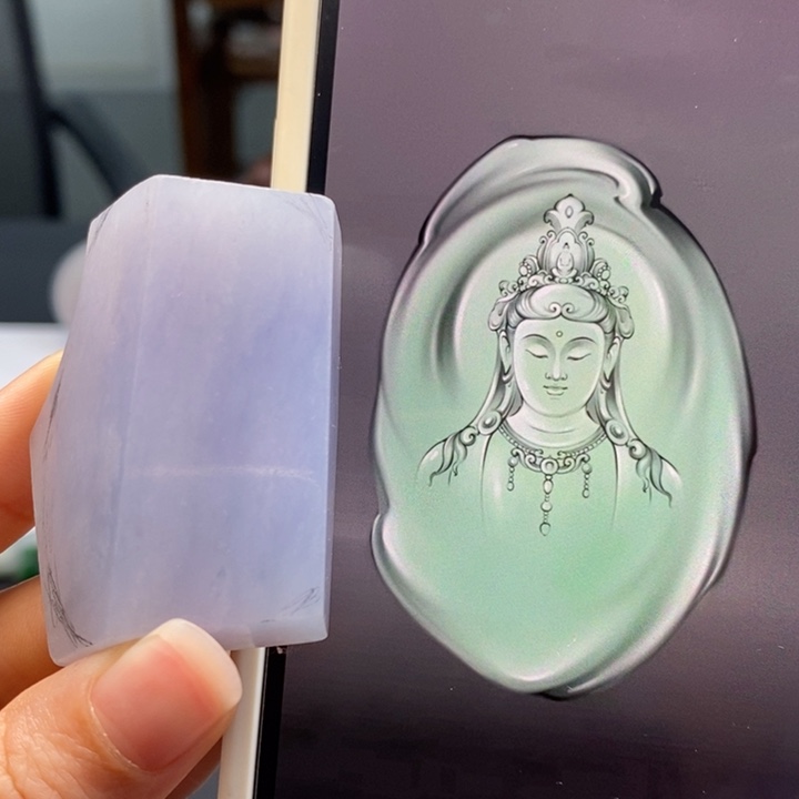 定制翡翠未镶嵌翡翠