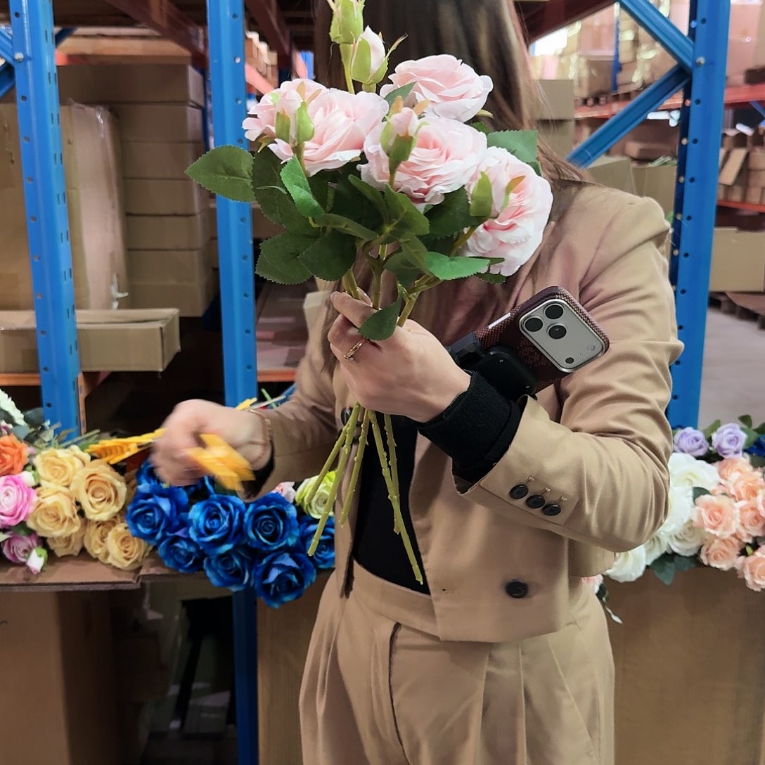 112号「闪购」仿真花，公主请下单