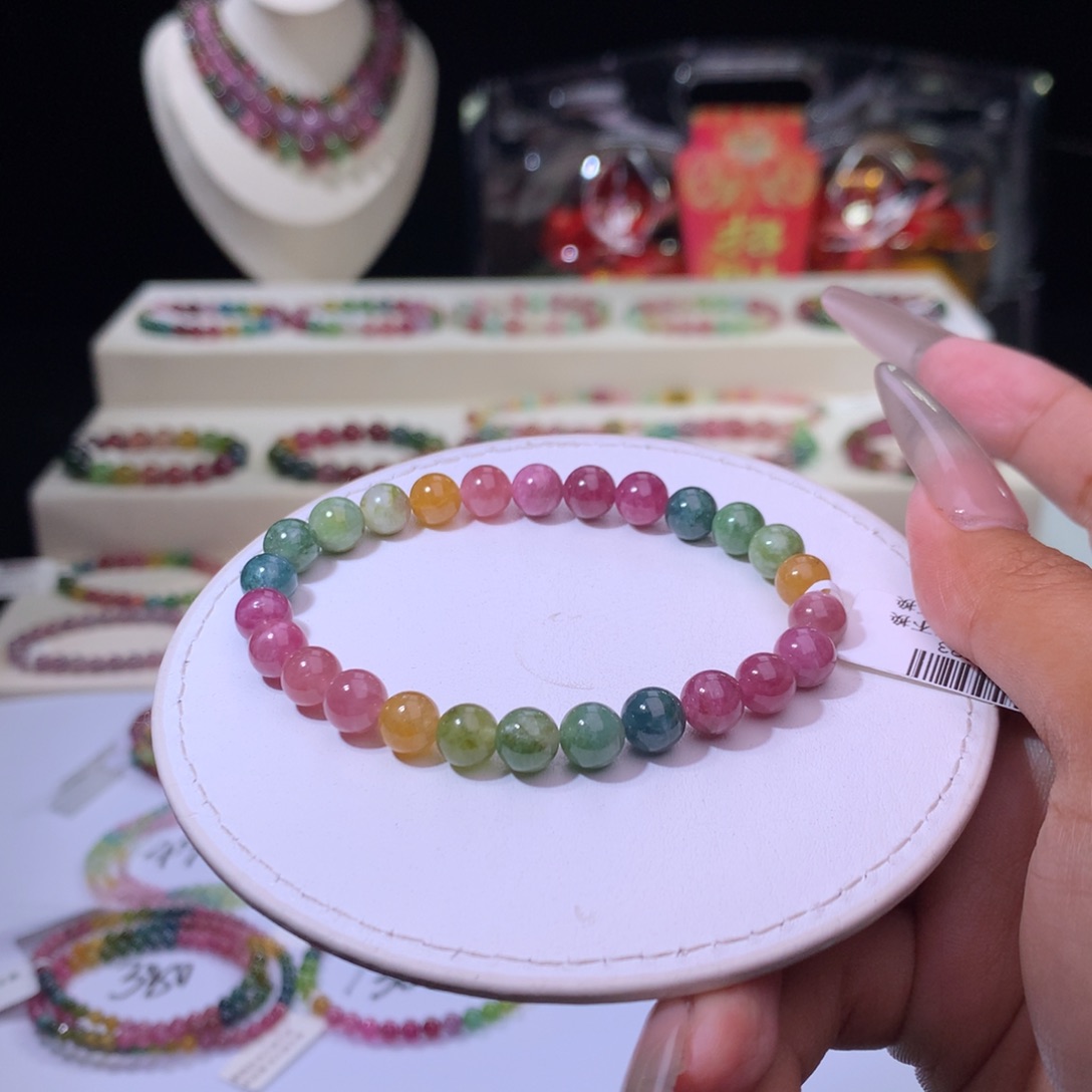 碧玺手链未镶嵌碧玺