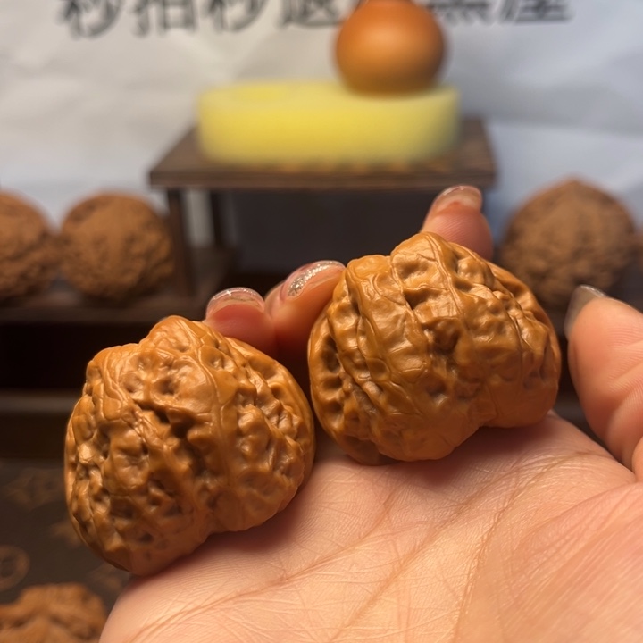 吊坠桃核蛤蟆头38